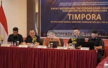 Gelar Rakor TIMPORA, Imigrasi Kelasi TPI Samarinda Ajak Pemkab Kukar Sinergi Pengawasan TKA