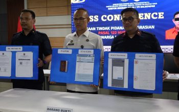 Imigrasi Kelas I TPI Balikpapan Gerak Cepat, Tetapkan WNA Tiongkok Sebagai Tersangka Penyalahgunaan Izin Tinggal Investor