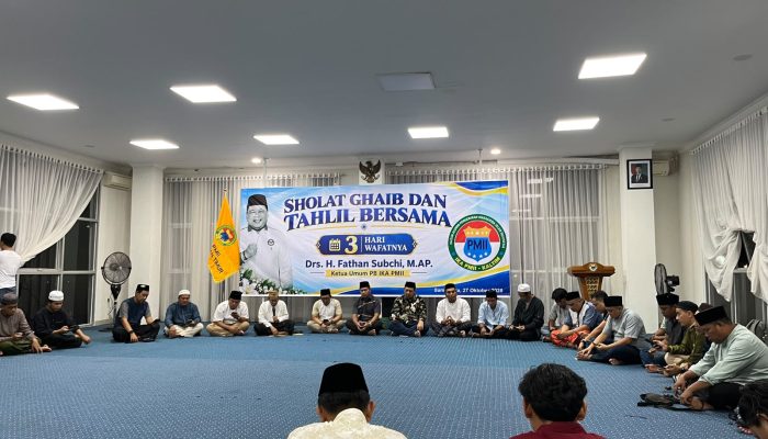 Mengenang Sosok Almarhum Fathan Subchi, IKA PMII Kaltim Gelar Doa Bersama dan Teladani Warisan Kepemimpinan